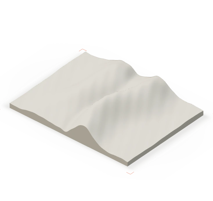 Demostración visual tridimensional
